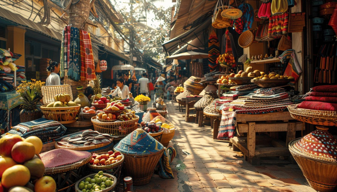 Les marchés traditionnels d'Asie du Sud-Est une immersion culturelle abordable et authentique